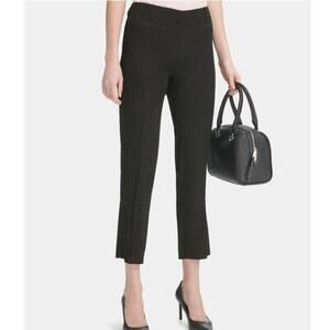 Calvin Klein Petite Dot Jacquard Pants 2P